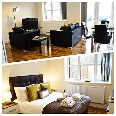 Luxury 2 Bed 2 Bath - Free Parking - 5Min To Airport - Sleeps 6 Apartment Ashford  Luaran gambar