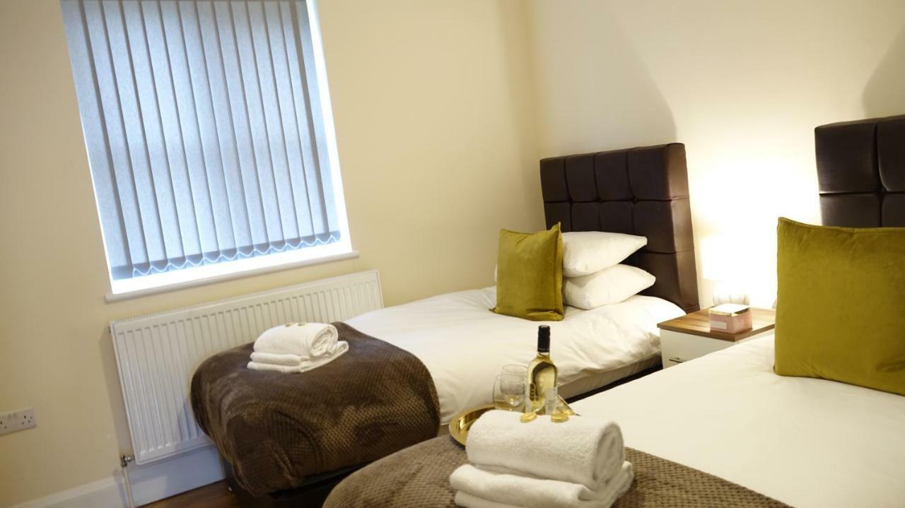 Luxury 2 Bed 2 Bath - Free Parking - 5Min To Airport - Sleeps 6 Apartment Ashford  Luaran gambar