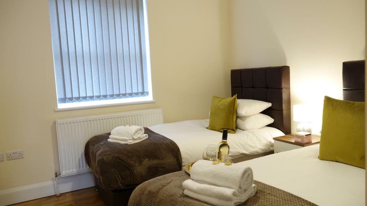 Luxury 2 Bed 2 Bath - Free Parking - 5Min To Airport - Sleeps 6 Apartment Ashford  Luaran gambar